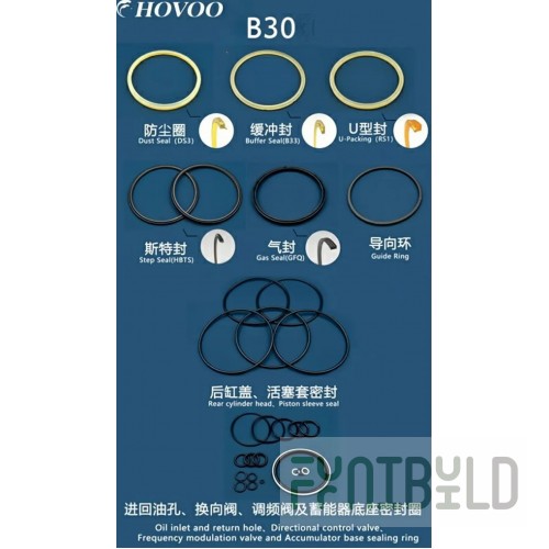 Seal for whipping machine B30