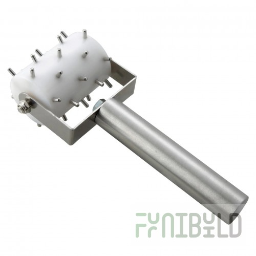 Winco RD-2 2-5/8 Inch Dough Roller Docker Stainless Steel Handle