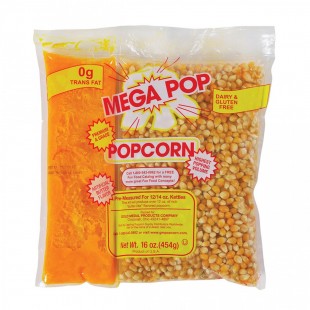 Global Solutions by Nemco GS1506-P 6 Oz Popcorn Pack Mega Pop Kit with Coconut Oil Global Solutions by Nemco GS1506-P 6 Oz Popcorn Pack Mega Pop Kit with Coconut Oil