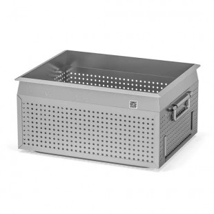 Crown Steam TBA-20 20 Gallon Perforated Basket Assembly Stainless Steel