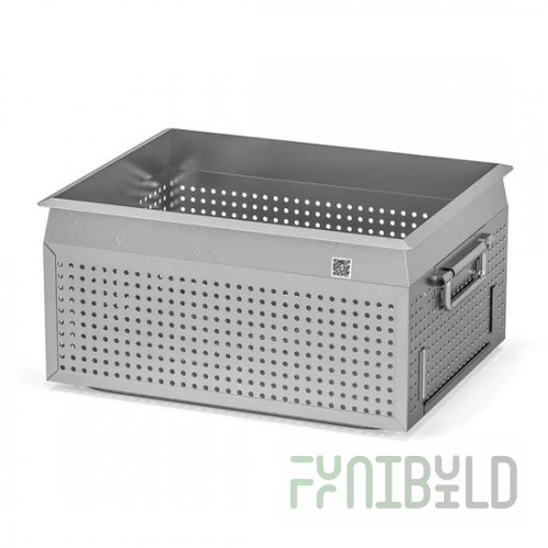 Crown Steam TBA-20 20 Gallon Perforated Basket Assembly Stainless Steel