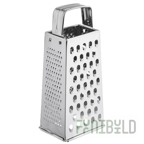 Tablecraft SG200 3-1/4 Inch Grater Tapered Dishwasher Safe Stainless Steel