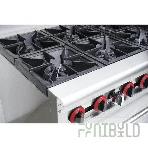 SABA GR60-G24 Restaurant Range Gas 60