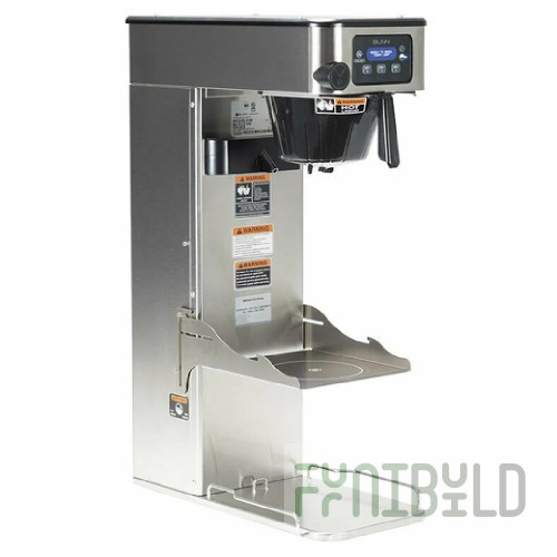 Bunn 52200.0100 12 Inch Coffee Tea Brewer with Tray Dual Voltage Adaptable