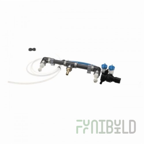 UNOX UXWC-40A Dual Oven Manifold Water Filtration System Stainless Steel to Connections