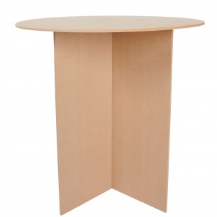 Forbes Industries PLY###30RDMXE#IC-TCH 30 Inch Round Cafe Table Plywood with UV Coating