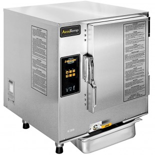 AccuTemp N61201D060 SGL 27 Inch Boilerless Convection Steamer Gas 50000 BTU with Digital Controls