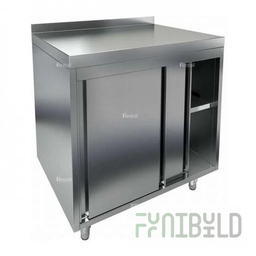 Wall-mounted table NBMSZK-8/7B compartment (800x700x850mm, with side)