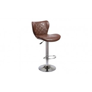 Bar stool "Cadillac" (eco-leather) art. WX-005 (brown)