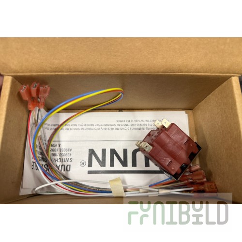Bunn 44971.01 Switch Memb Push Button Seale