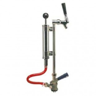 Micro Matic 7520J-9 8 Inch Draft Beer Pump Stainless Steel Chrome with S System