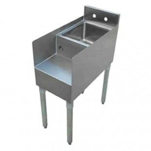 Sapphire Manufacturing SMBBS-12 Sapphire Underbar Blender Station With Sink 12