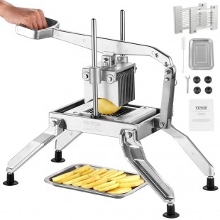 Town 47382/DZ S/S Vegetable Slicer Manual Stainless Steel Handle 8 Inch