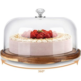 3360/3365 cake stand 264x264x103 ⌀ 222x94 (3 + 91) in (min. 200 pcs)