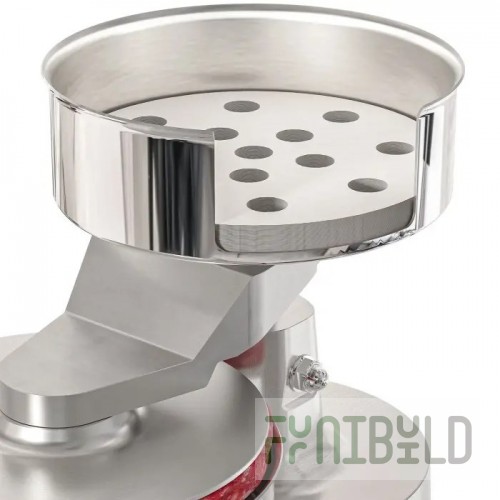 Koolmore CHM-6 6 Inch Hamburger Patty Press Manual with Handle Stainless Steel