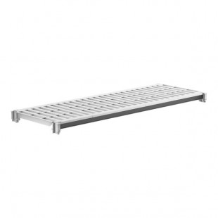 Cambro EXSK1854V1480 54 Inch Shelf Kit with Vented Plates Speckled Gray