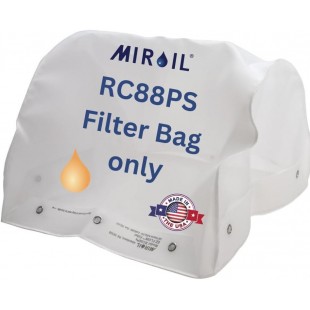 MirOil USA RC88PS-12855 Reusable Filter Bag EZ Flow Safety Filter For Warm Oil Also Works With Hot Oil