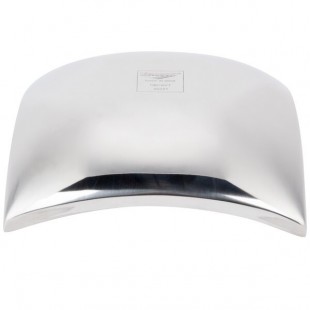 Vollrath 46221 Double Wall Stainless Steel Curved Platter - 7 1/2