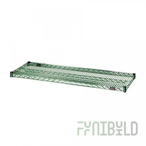 Eagle A1436VG 36 Inch Wire Adjustable Shelf with Green Epoxy Finish