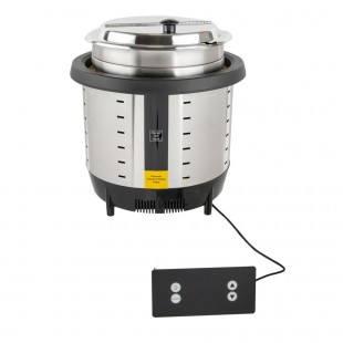 Vollrath 74701D 12 Inch Induction Rethermalizer Dry Operation with 7 Quart Inset