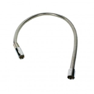 General GXR-91H (International Only) 44 Inch Pre-Rinse Flex Hose with Santoprene Tubing Stainless Steel