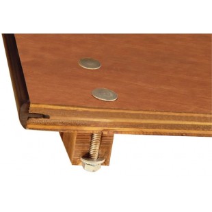 Forbes Industries PLY###PKG24RDMXE#IC-XBL 24 Inch Round Plywood Table with MAXX Edge and X-bases 20 Packs