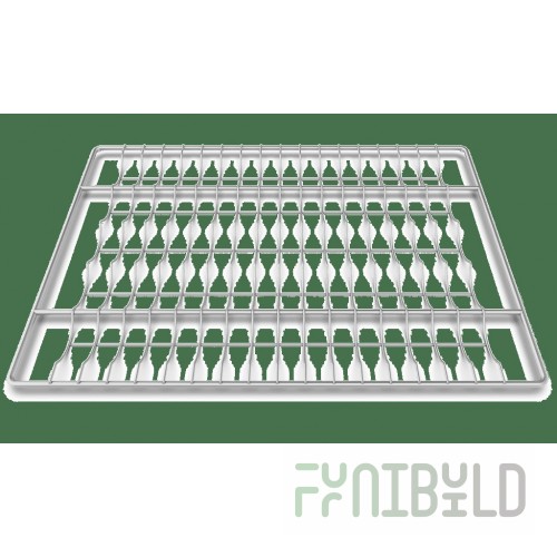 Corrugated baguette grid (4 pcs. included) SMEG 3810 (600 x 400 in)