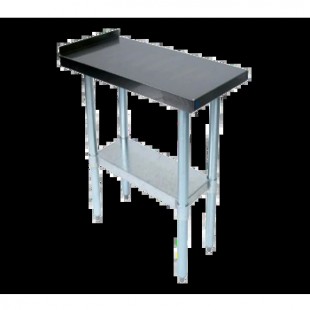 John Boos SSK8-3024 24 Inch Work Table Undershelf 18 Gauge Stainless Steel