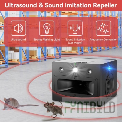 Rodent Repeller KT MID240 (225x178x86 in, 0.004 kW, 220 V)