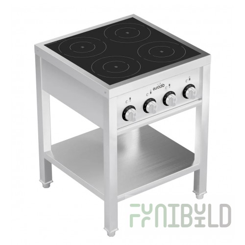 Eurodib FCIHD435OS3PH Commercial Freestanding Induction Cooktop 25.8