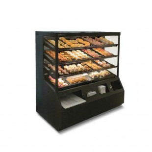 Hussmann SHVS-N-4 48 Inch Non-refrigerated Bakery Display Case with Curved Glass Hussmann SHVS-N-4 48 Inch Non-refrigerated Bakery Display Case with Curved Glass