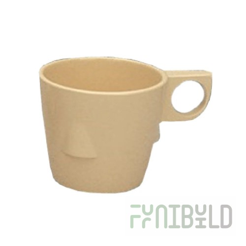 Yanco SL-002 8 Oz Melamine Soul Tea Cup Dishwasher Safe Commercial Use
