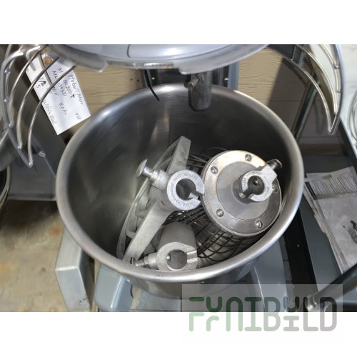Optional 20 Qt. Stainless Steel Ingredient Chute Mixer Attachment for HL200 Legacy Mixer Series, Hobart CHUTE-HL20
