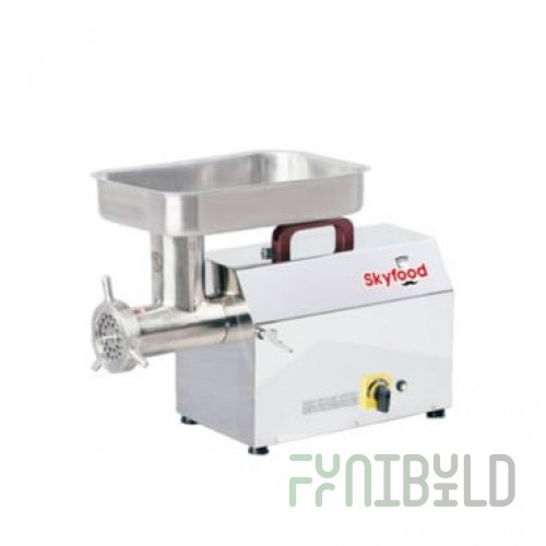 Skyfood Equipment SMG22F 12 Inch Electric Meat Grinder Stainless Steel with Reverse