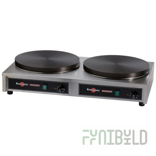 Eurodib CECIJ40AT Krampouz Crepe Maker Electric 15-3/4