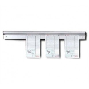 Tablecraft 5536 36 Inch Cash and Carry Order Rack Aluminum with Glass Marble Slide