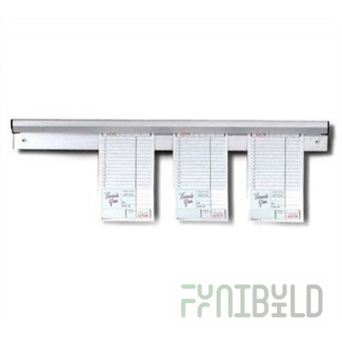 Tablecraft 5536 36 Inch Cash and Carry Order Rack Aluminum with Glass Marble Slide