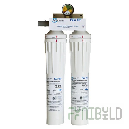 Terry H2O Solutions ECOICE 2500 10 Inch Water Filtration System for Ice Machines