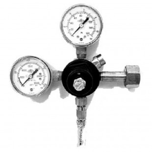 Glastender RKH-TC Regulator Kit CO2 High Pressure Tank Mount with Nylon Tubing