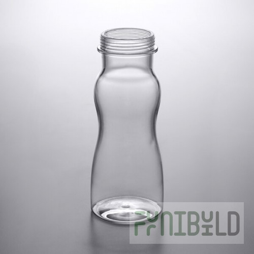 GET SDB-16-PC-B-CL 16 oz. Clear Polycarbonate Salad Dressing / Juice Bottle