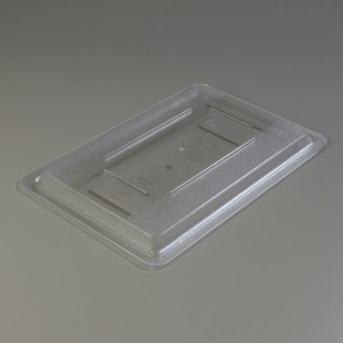 Carlisle 1061707 18 Inch Food Storage Lid with Reinforced Corners Polycarbonate Clear