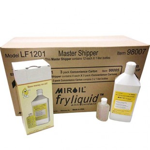MirOil USA LF301-98005 Fryliquid™ Antioxidant (1) 3 Liter Pack Convenience Carton