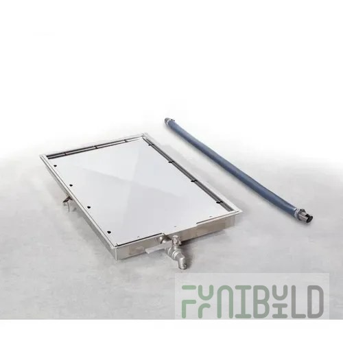 Rational 8710.1135 12 Inch Grease Drip Container for Type 610 and 20 Half Size Units