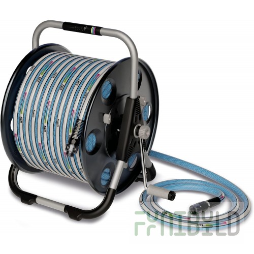 AllPoints 48682 100 Ft Durable Garden Hose Reel 5/8 Inch I.d. for Irrigation