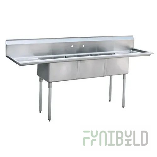 Atosa SS1818D31D18 MixRite Sink 3-compartment 90