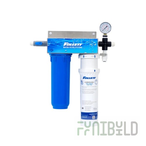 Follett CARBONLESSHICAPSYS 14 Inch Carbonless Water Filter System with Pre-Filter