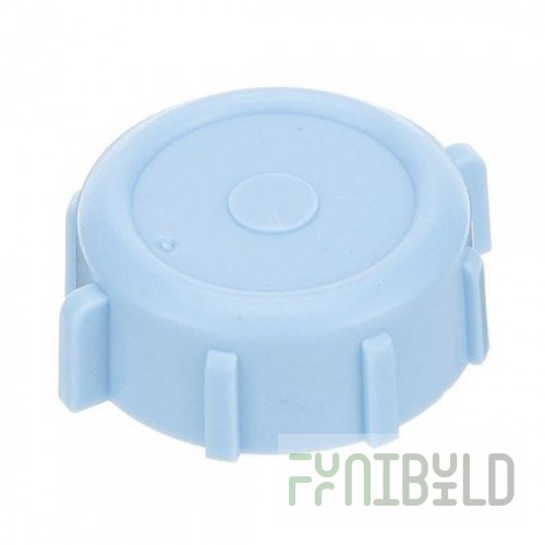 Hobart 919363 1 7/8 Inch Round Cap End Plastic Gray