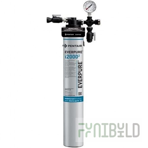 Everpure EV910827 20 Inch Water Filter Cartridge Reduces Particles Scale Chlorine