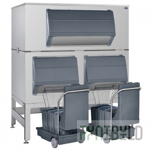 Follett DEV2650SG-72-ICS125L 72 Inch Ice Bin Shuttle System for Cube and Chewblet Ice