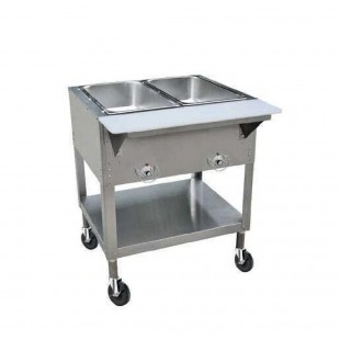 Hubert 28W-197 Kratos® Steam Table Electric 3 Wells